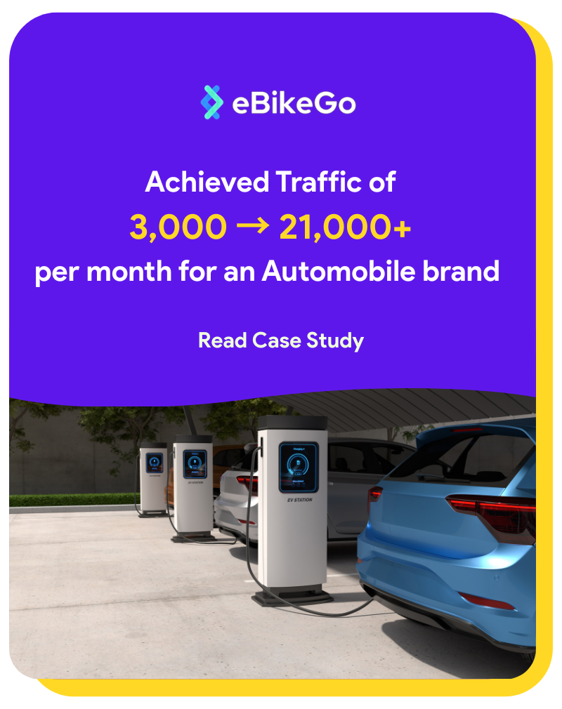 Acheived from 0 → 14,840 Organic Traffic per month for e-commerce store